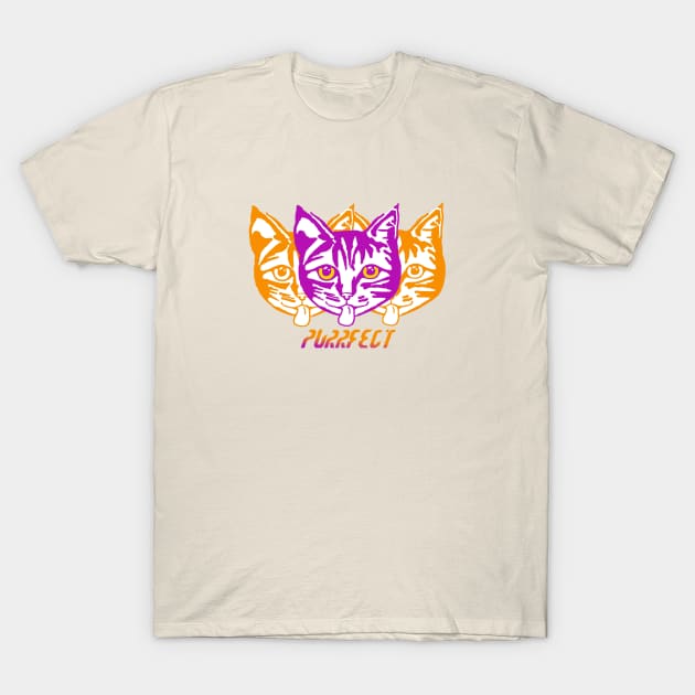 Purrfect T-Shirt by Alan Hogan